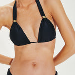 Signature Bia Tube Bikini Top - Black - Simply Beach UK