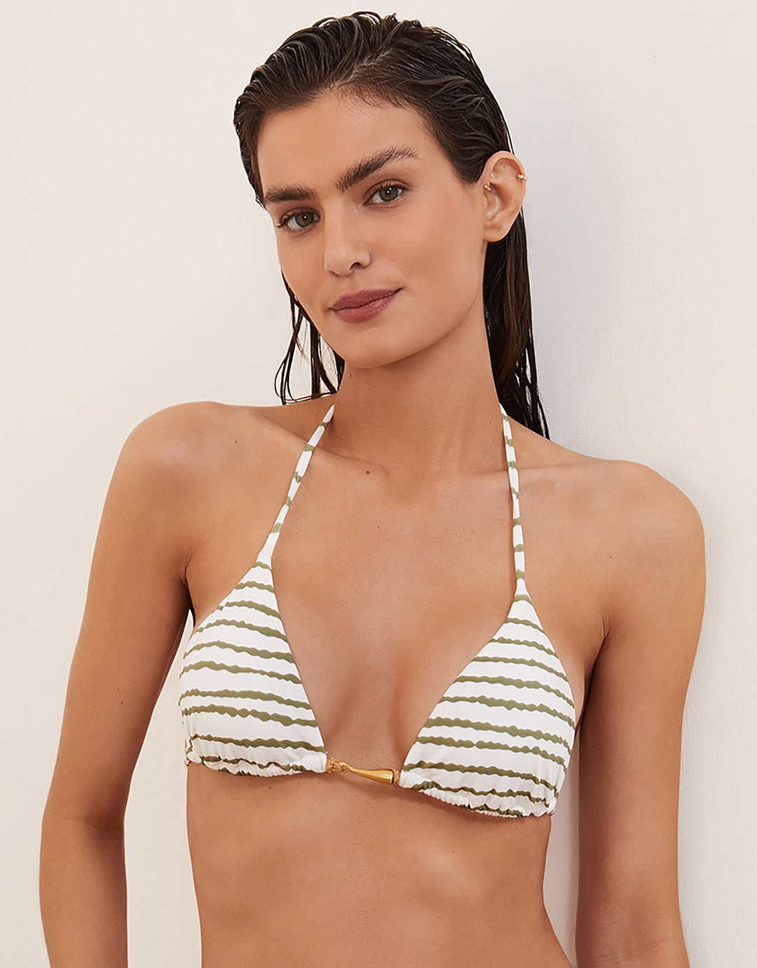 Borea Mandy Tri Bikini Top - Stripe - Simply Beach UK