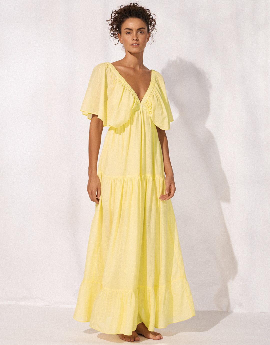 Beach Dress - Celestial Yellow Beach Dress - Celestial Yellow