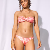 Sunhaze Dreams Twist Bandeau Bikini Top - Solar Energy - Simply Beach UK