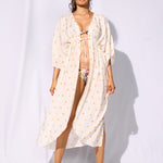 Treasured Trove Buttoned Dress - Sunny Cloud - Simply Beach UK