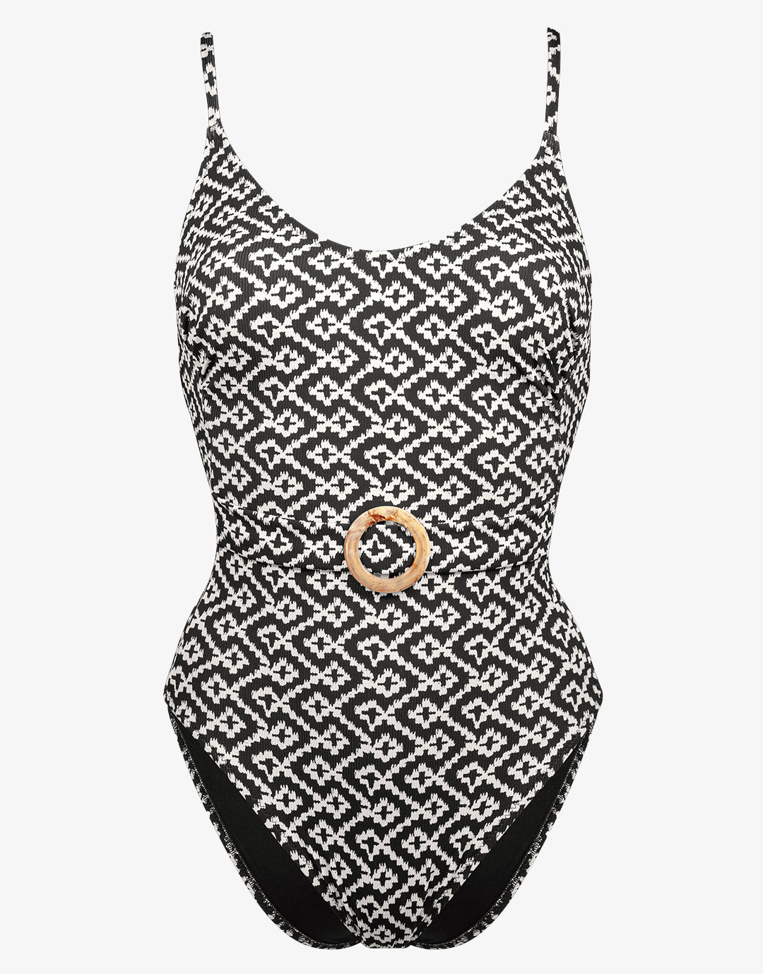 Ethno Craft Swimsuit - Black Canvas - Simply Beach UK