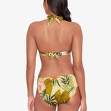 Island Tropical Rattan Ring Bikini Pant - Print - Simply Beach UK
