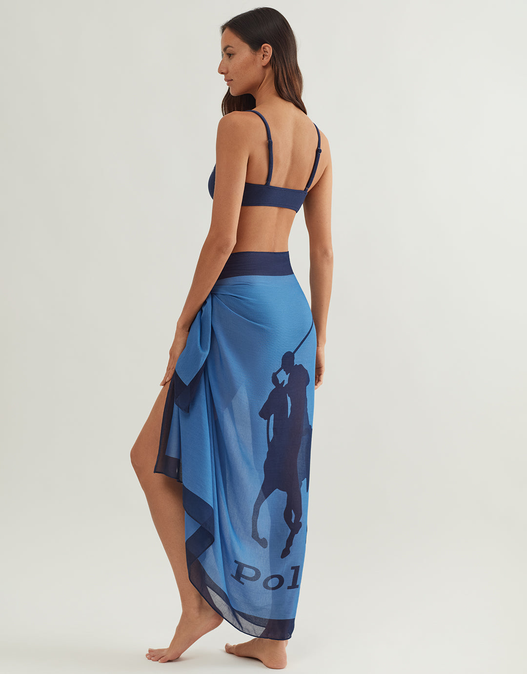 Pony Long Pareo - Periwinkle - Simply Beach UK