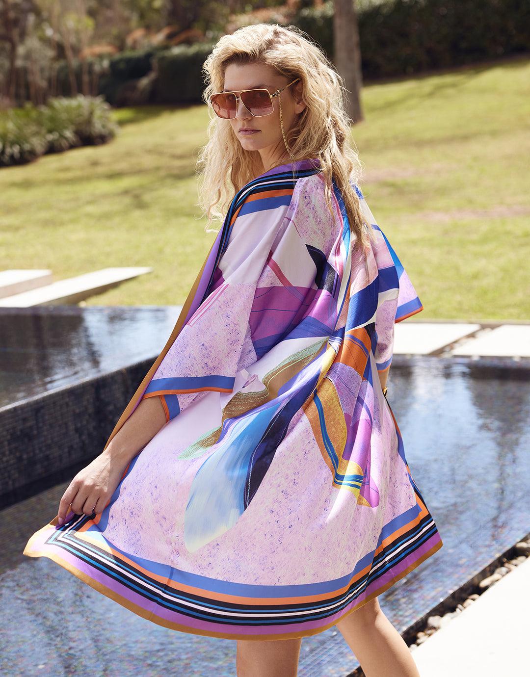 Paradiso Belted Kimono - Multi - Simply Beach UK