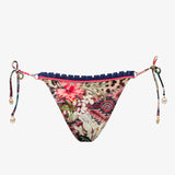 Leo Allures Tie Side Bikini Pant - Wild Tropics - Simply Beach UK