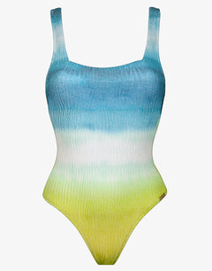Ombre Flow Swimsuit - Aqua Shades - Simply Beach UK