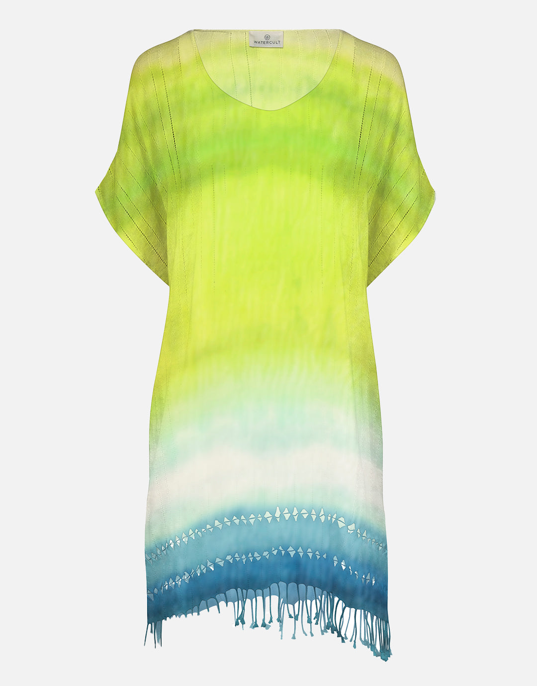 Ombre Flow Kaftan - Aqua Shades - Simply Beach UK