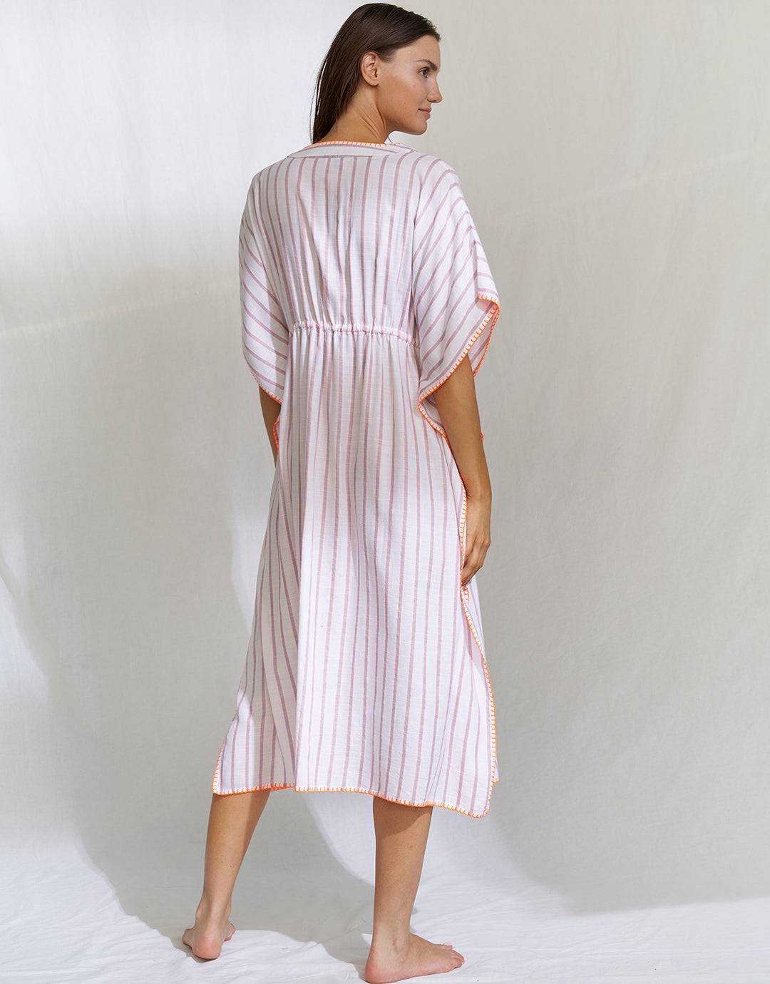 Midi Kaftan - Striped - Simply Beach UK