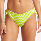 Sienna Loop Side Bikini Pant - Celery - Simply Beach UK