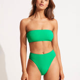 Sea Dive High Rise Bikini Pant - Jade - Simply Beach UK