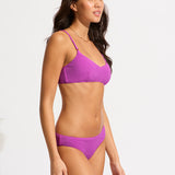 Sea Dive Hipster Bikini Pant - Violet - Simply Beach UK