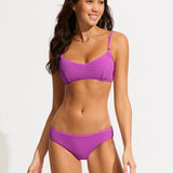 Sea Dive Bralette Bikini Top - Violet - Simply Beach UK
