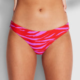 Skin Deep Hipster Bikini Pant - Mandarin Red - Simply Beach UK