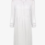 Buttoned Tunic - White - Simply Beach UK