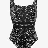 Capture Underwired Square Neck Swimsuit - Black - Simply Beach UK