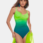 Brasil Underwired Wrap Swimsuit - Lima - Simply Beach UK