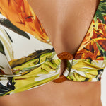Optimist Banded Bikini Top - Pina Colada - Simply Beach UK