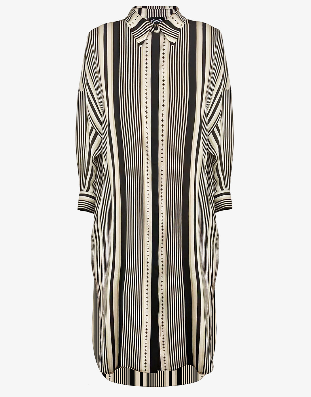 Pirates Buttoned Shirt Dress - Stripe - Simply Beach UK