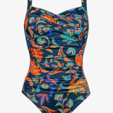 Ornamental Orchestra Inclusive Fit Swimsuit - Midnight Paisley - Simply Beach UK