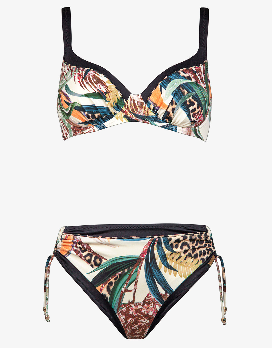 Wild Swing Underwired Bikini Set - Botanical Leo - Simply Beach UK