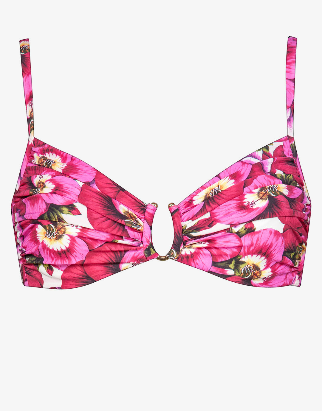 Revelation Underwired Bikini Top - Pansy Pink - Simply Beach UK