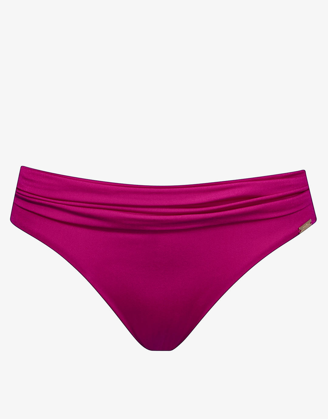 Impact Ruched Bikini Pant - Berry Glaze - Simply Beach UK