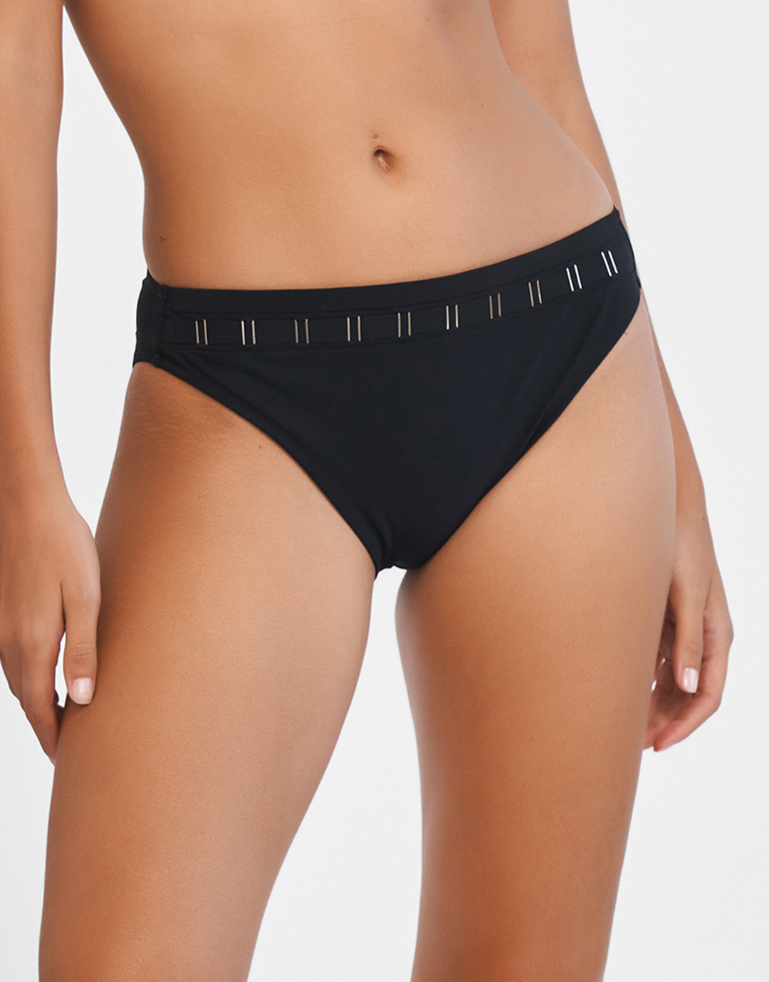 Code Bikini Pant - Black - Simply Beach UK