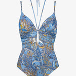 Majorelle Swimsuit - Oriental Horizon Blue - Simply Beach UK