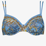 Majorelle Underwired Bikini Top - Oriental Horizon Blue - Simply Beach UK