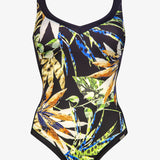 Midnight Sounds Moulded Swimsuit - Ethno Jungle - Simply Beach UK