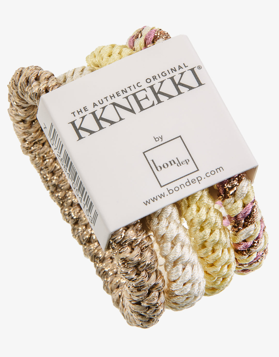 Original Hair Tie Bundle - Pale Golds, Yellow and Pink Mix - Simply Beach UK