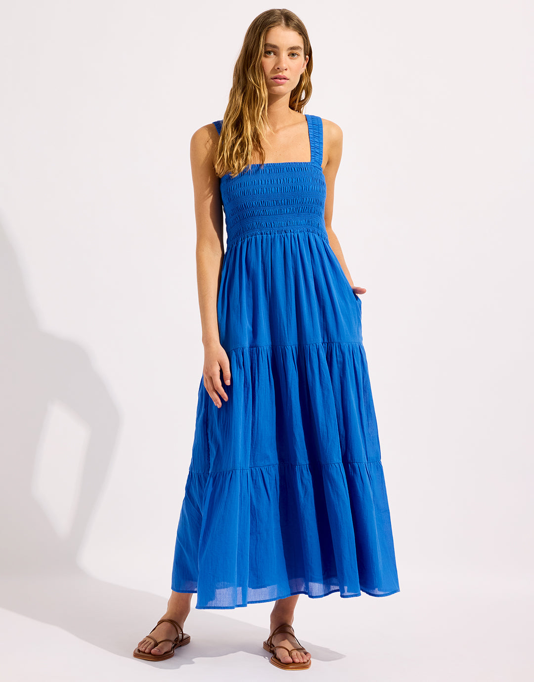 Faithful Midi Dress - Sapphire Faithful Midi Dress - Sapphire