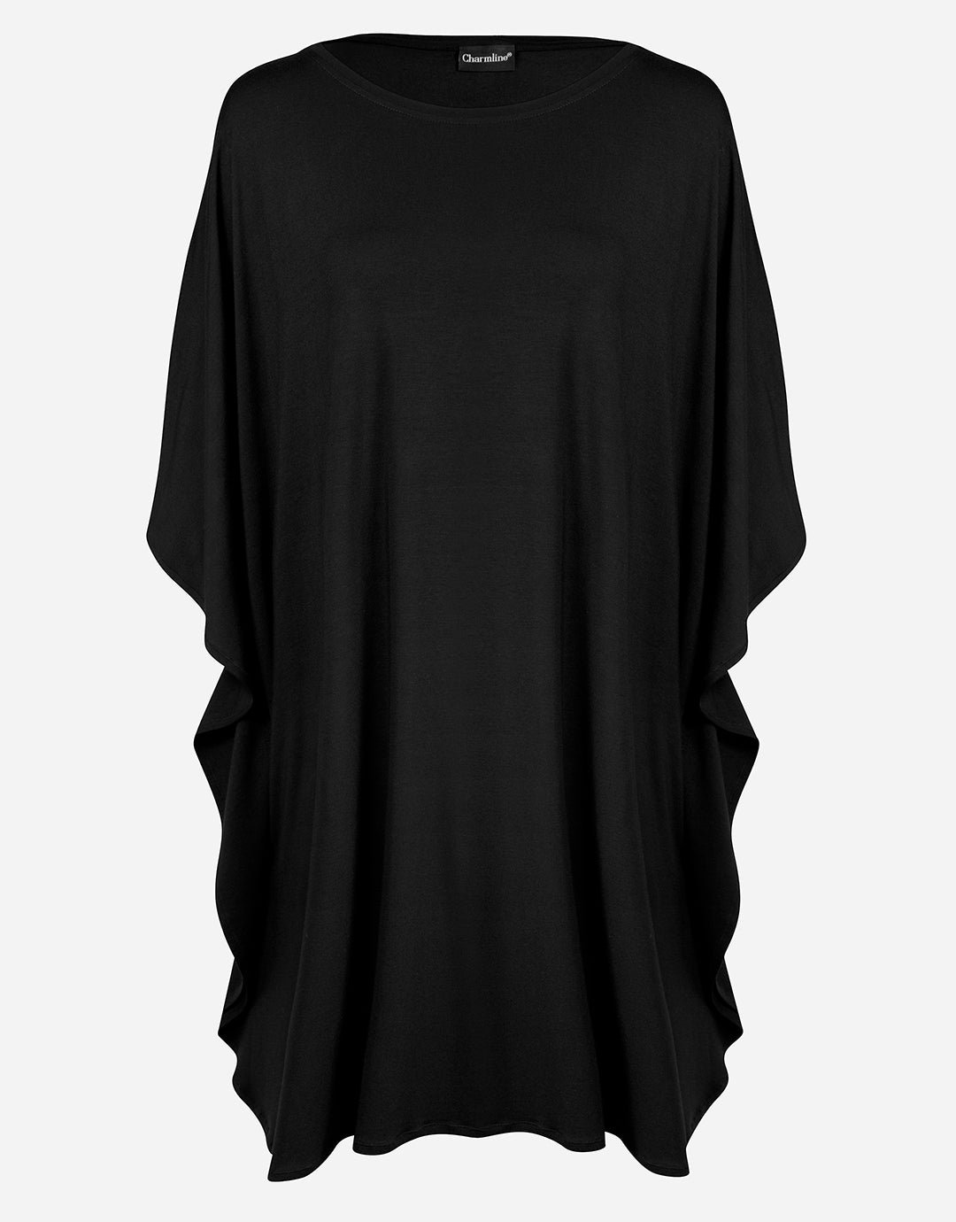 Poncho Tunic - Black - Simply Beach UK