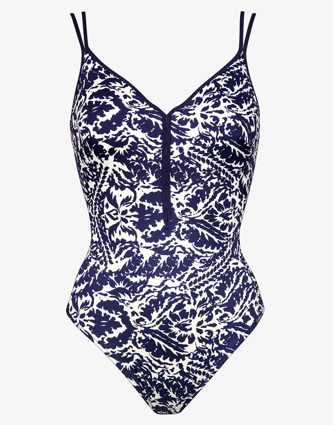 Arabesque Mood Underwired Swimsuit - Canvas Blue - Simply Beach UK