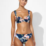 Lush Delight Bikini Pant - Hibiscus Indigo - Simply Beach UK