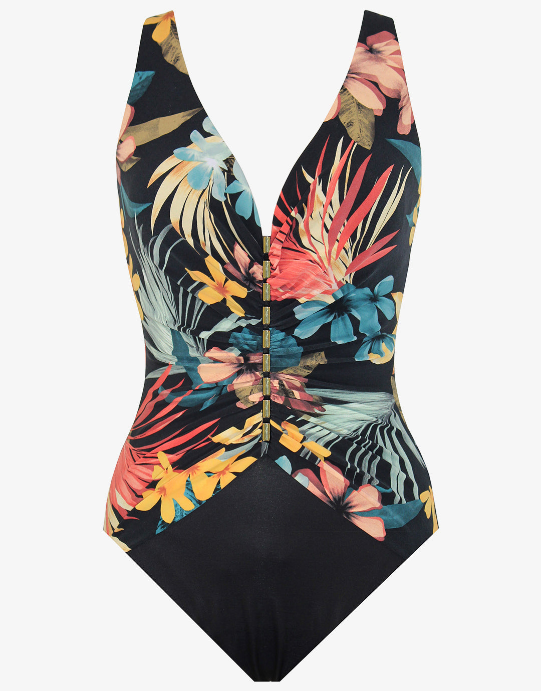 Plumeria Charmer Swimsuit - Multi - Simply Beach UK