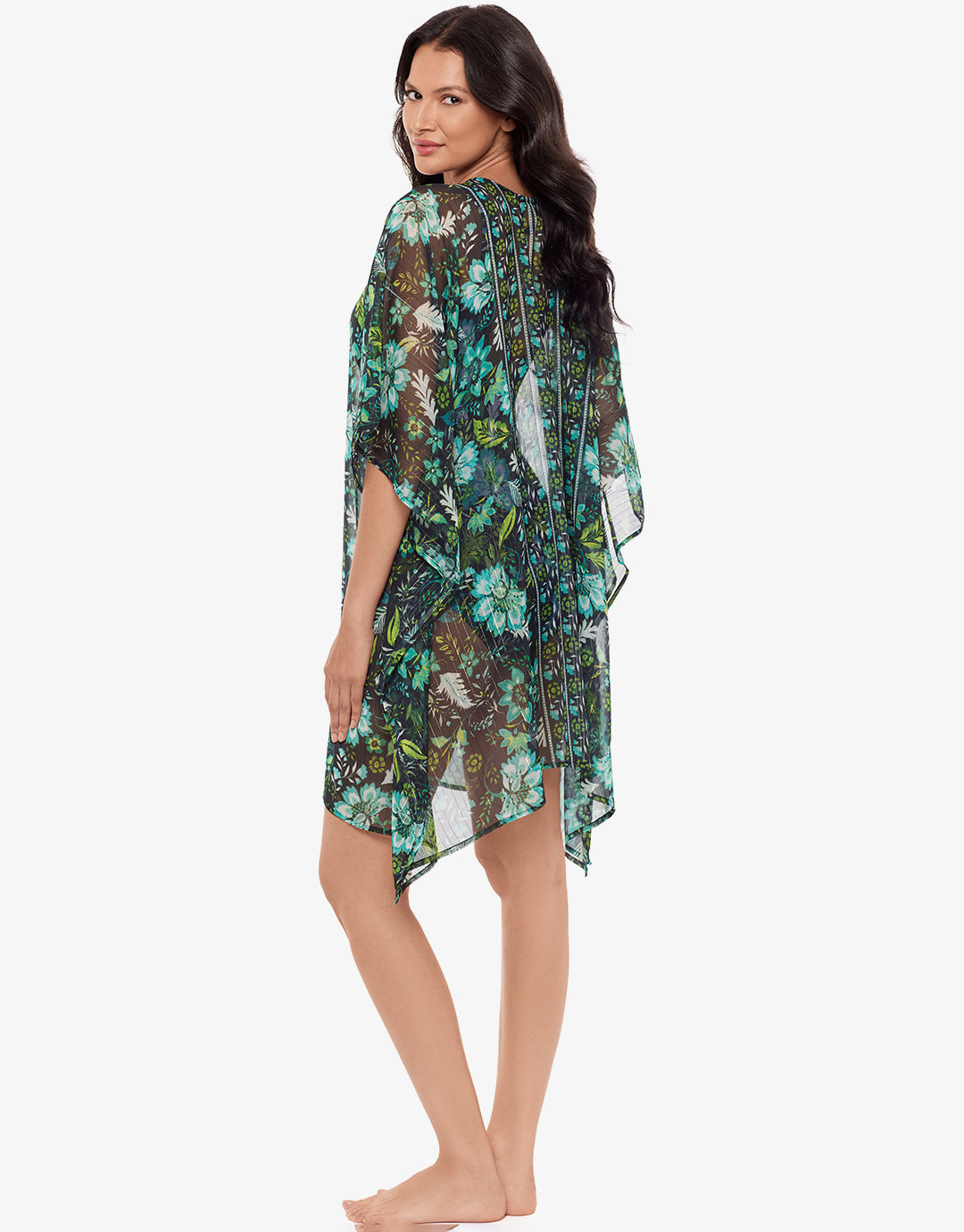 Florica Kaftan - Black Multi - Simply Beach UK