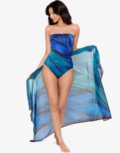 Maldiva Pareo - Blue Multi - Simply Beach UK