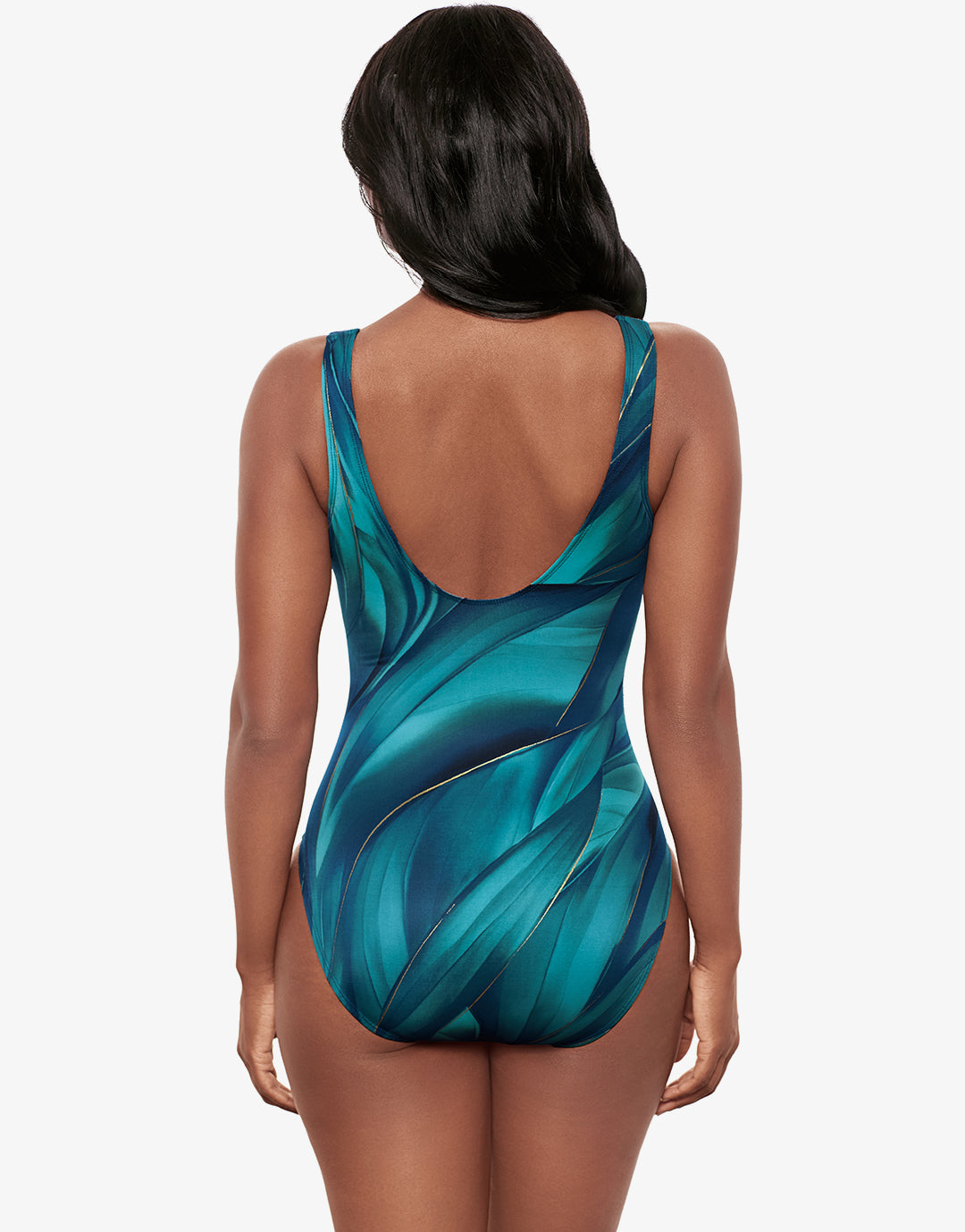 Maldiva It’s A Wrap Swimsuit - Blue Multi - Simply Beach UK
