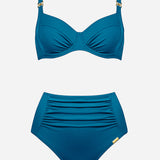 Uni Underwired Bikini Set - Ocean Blue - Simply Beach UK