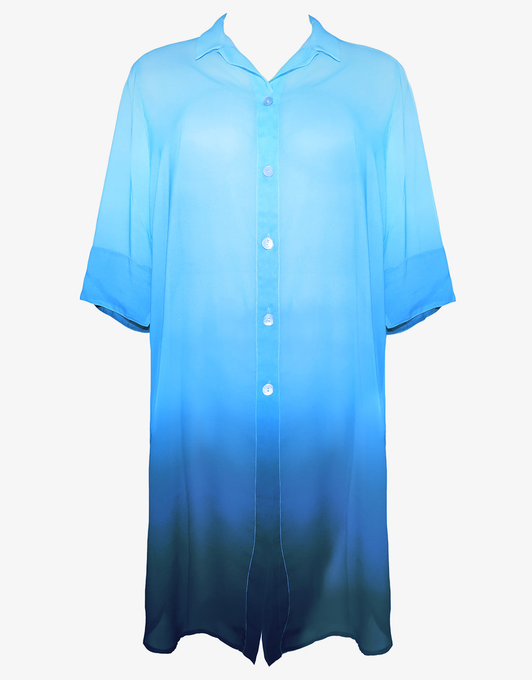 Brasil Beach Shirt - Blue Ombre - Simply Beach UK