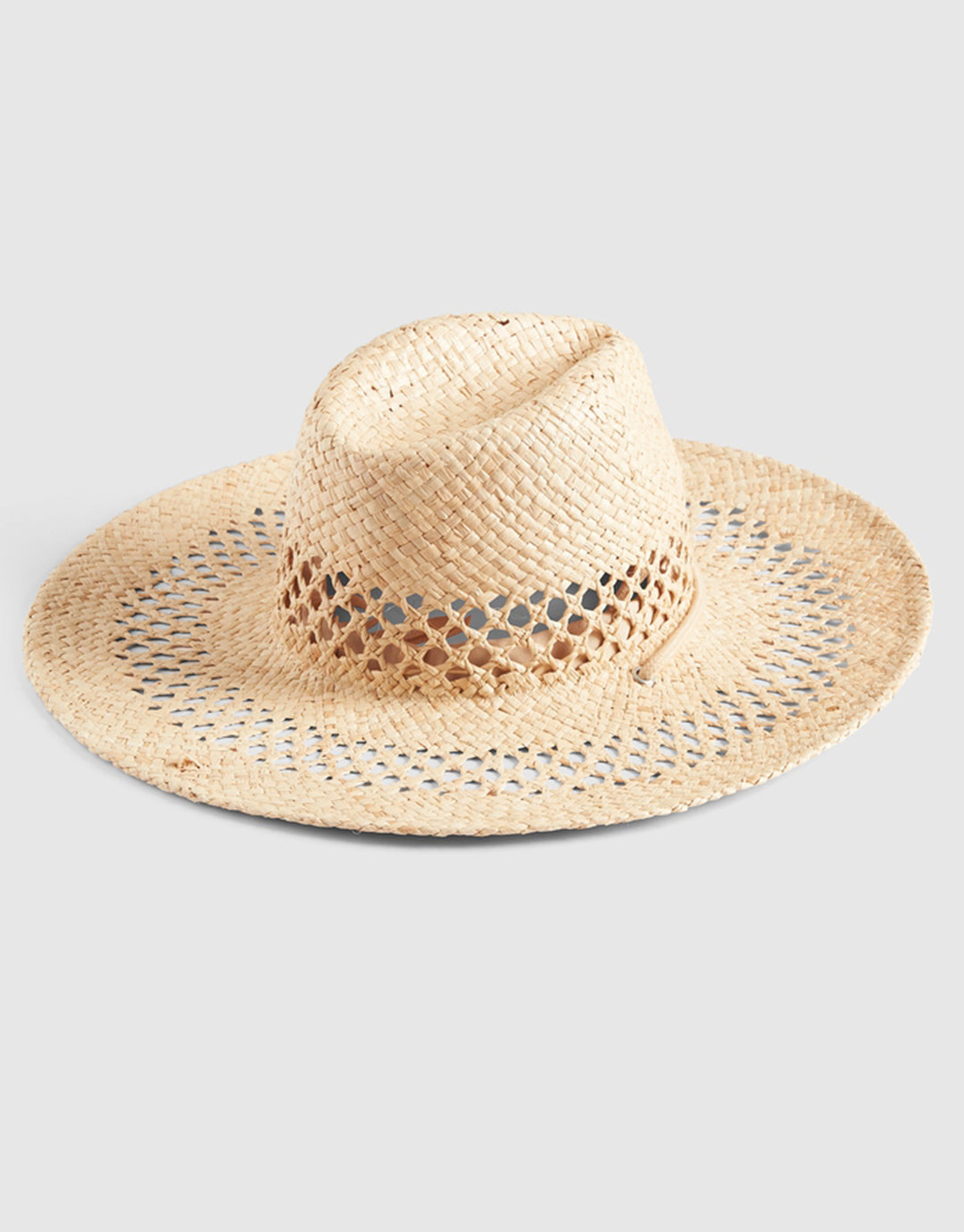 Shady Lady Raffia Hat - Natural - Simply Beach UK