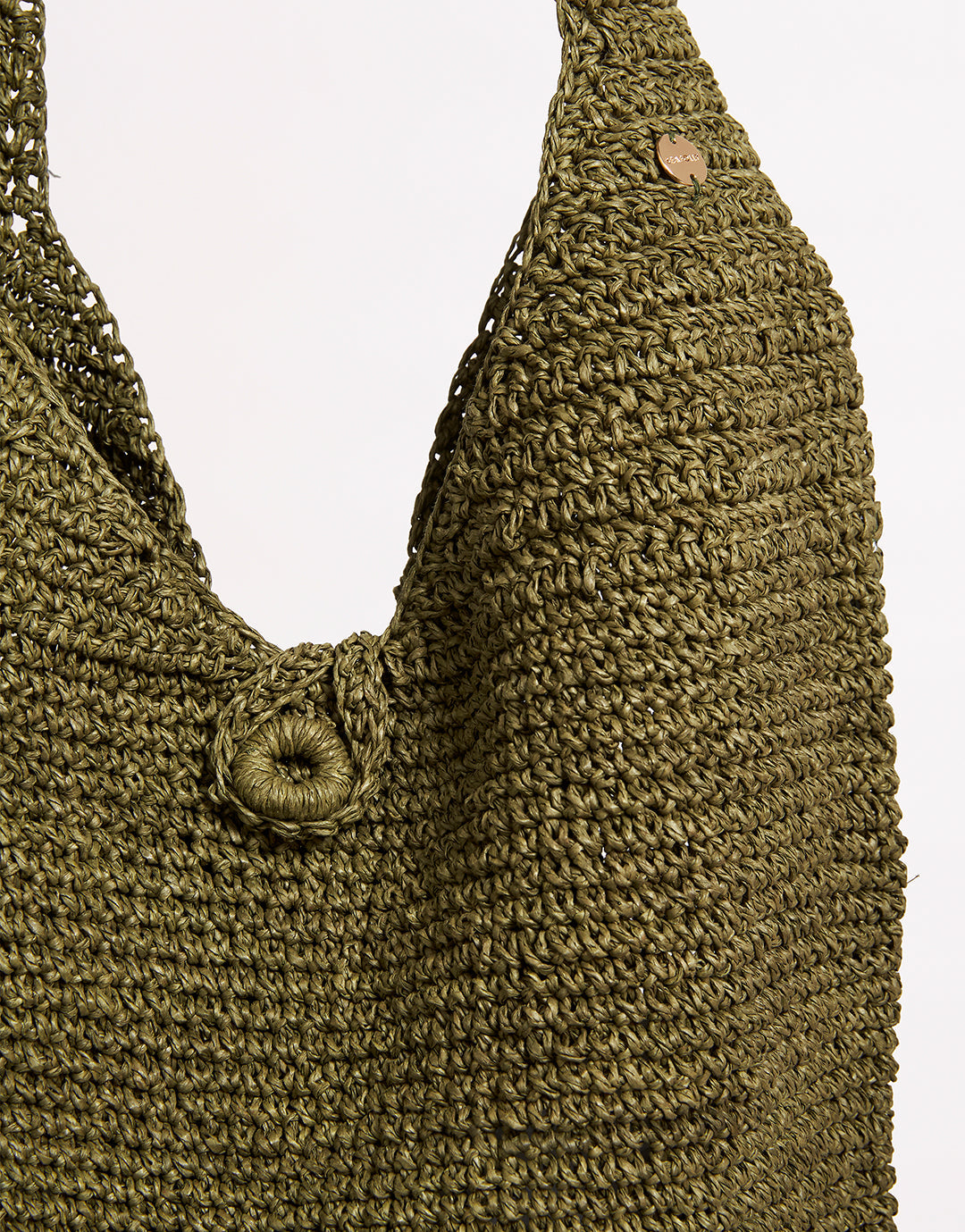 Cocoon Woven Tote - Olive - Simply Beach UK