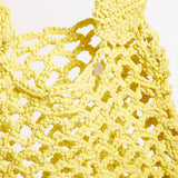 Plaited Rope Tote Bag - Celery - Simply Beach UK