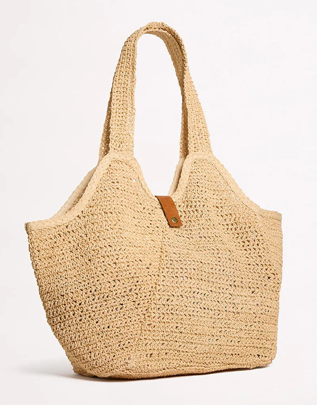 Mirage Woven Tote Bag - Natural - Simply Beach UK