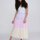 Biarritz Maxi Dress - Pastels - Simply Beach UK