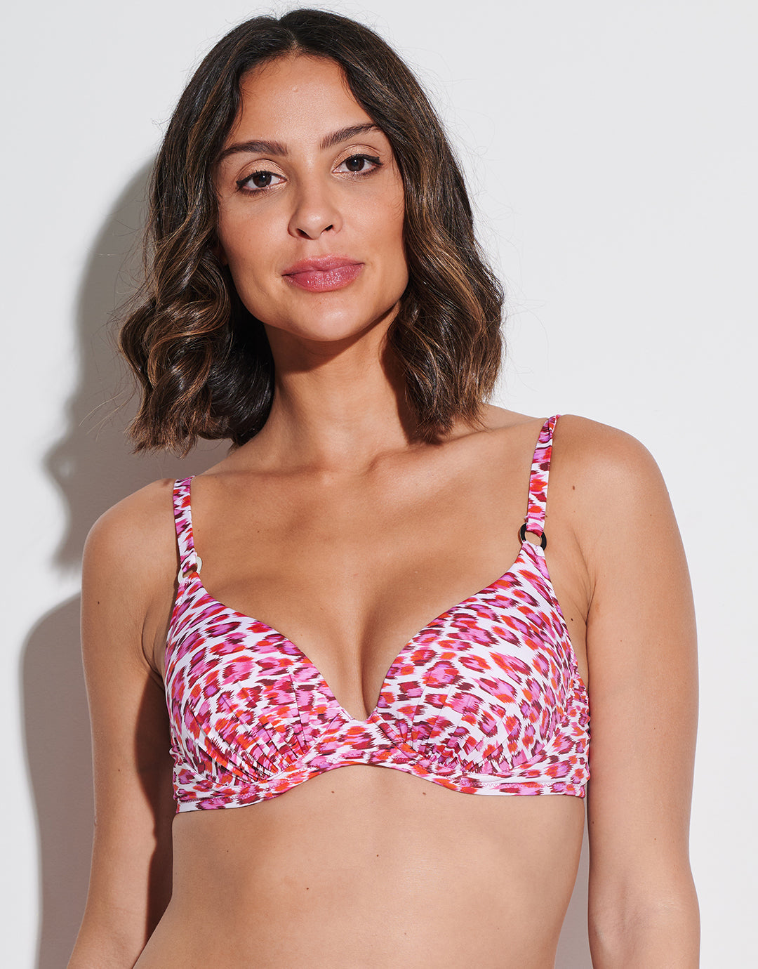 Nassau Underwired Bikini Top - Pink - Simply Beach UK