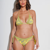 Martinica Triangle Bikini Top - Yellow - Simply Beach UK
