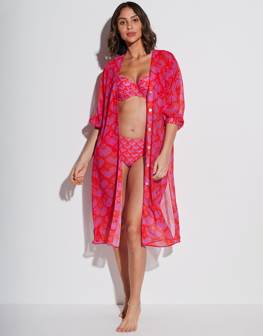 Indian Midi Beach Shirt - Simply Beach UK